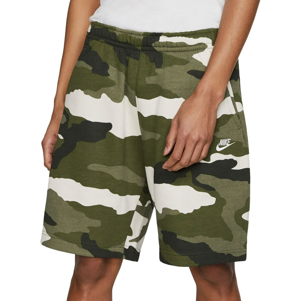 Nike - Nike Men's Sportswear Club Fleece Camo Shorts - Walmart.com ...