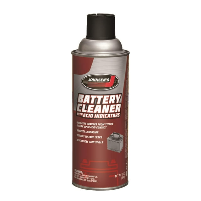 Limpiador de terminales de batería Johnsen's 4606, 10 onzas