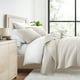 thumbnail image 1 of Juego de Edredón Resistente a las Arrugas para Todas las Estaciones, Colcha Cosida a Rayas Naturales para Ropa de Cama Tamaño King de Comfort Canopy, 1 of 10