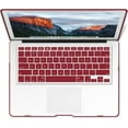 thumbnail image 6 of IBENZER Compatible with MacBook Pro 13 Inch Case 2012-2008 A1278, Plastic Hard Shell Case with Keyboard Cover & Screen Protector for Old Version Mac Pro 13 with CD-ROM, Wine Red, W-P13WR+2, 6 of 8