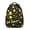 Softballs and Text, variant on Softballs and Text Black Pattern Backpack for School, Cute School Bag with Adjustable Shoulder Straps and Padded Back, 15.3"x11"x6.7"