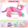 thumbnail image 2 of Peluche Skylety, gato cariñoso con 4 gatitos de peluche de 40 cm, 2 of 7
