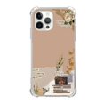 thumbnail image 1 of Butterfly Flowers Vintage Mood Board Case for iPhone 12 Pro,Aesthetic Art Design Pattern TPU Shock-proof Cover Case, 1 of 4