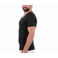 thumbnail image 3 of Insta Slim Big & Tall Compression V-Neck Shirt VS0001BT, 3 of 12