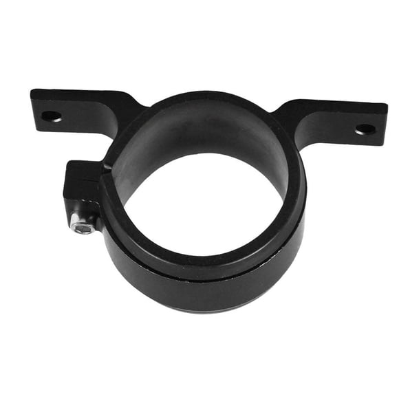 Woeilo 60mm Car Fuel Pump Bracket Engine Oil Pump Support Mounting Clamp Compatible for Bosch 044 (Black)