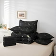 thumbnail image 6 of Feelyou Cartoon Horoscope Twin Bedding Sets 7pcs, Stars Starry Sky Bedding Comforter Set, 6 of 8