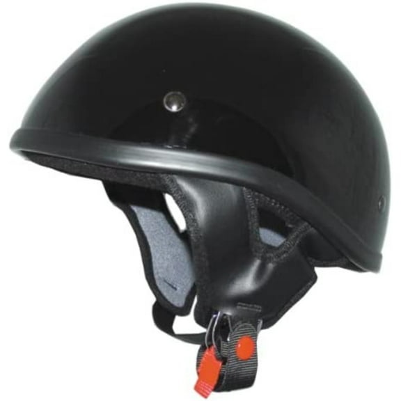 THH T-68 Motorcycle Half Helmet Black XS
