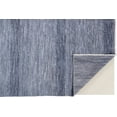 thumbnail image 3 of Feizy Janson Transitional Stripes, Blue/Gray, 7'9" x 9'9" Area Rug Sheen Fade Resistant Reversible Casual Solid Design Carpet for Living Dining Bed Room, 3 of 6
