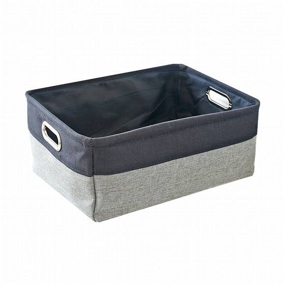 AUQ Clothes Storage,Large Capacity Storage Blanket Storage,Store Clothes Storage and Organization,Black,40*30*19CM,Canvas   EVA