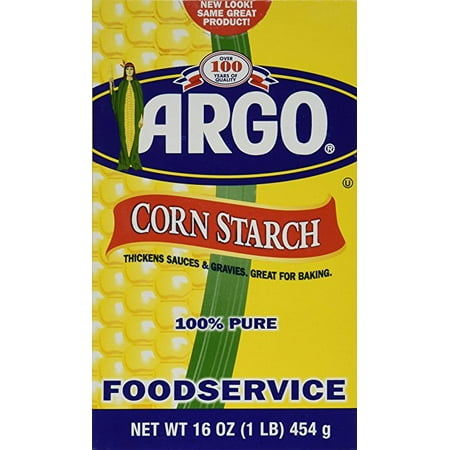 Gluten Free Starches - Argo Corn Starch - 16 oz. (pack of 2) 100% PURE Gluten Free