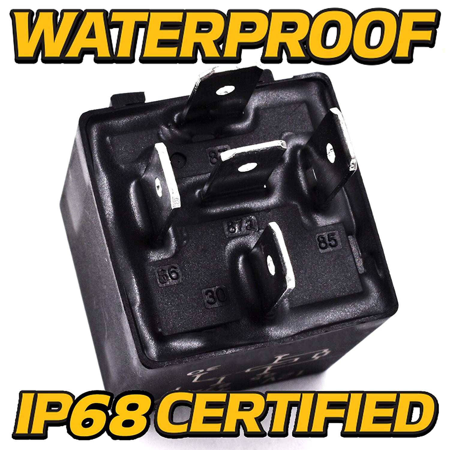 HD Switch 12V 40A Waterproof Relay Replaces Hella 933332051 933332011 ...