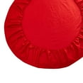 thumbnail image 3 of GROWTH TANK Drap-Housse Rond en Coton Uni Couvre-Lit Rouge, 3 of 7