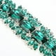 thumbnail image 4 of Cinta de cadena de diamantes de imitación de cristal, decoración artesanal para coser, vestidos de novia, bolsos, zapatos, verde esmeralda, 4 of 5