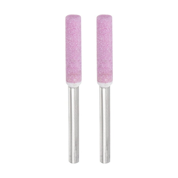 2 Packs Diamond Chainsaw Sharpener Bits 5/32" 4mm Cylinder Head Electric Chain Saw Grinder, Ceramics