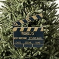 thumbnail image 2 of Worlds most awesome Stunt Man - Ornament Black, 2 of 2