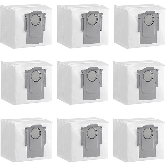 Aleko Pack Bolsa Aspiradora Accesorios para Xiaomi Roborock S7 MaxV Ultra /S7 pro Ultra/ Q7 Max+/Q7 Max+ Plus/ Q7 Max / Q5+ Aspiradora, Bolsa Aspiradora Desechable Bolsas Repuestos ACTIVE Biensenido a ACTIVE