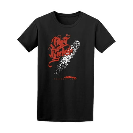 Dirt Rider Motocross Freestyle Tee Men's -Image by