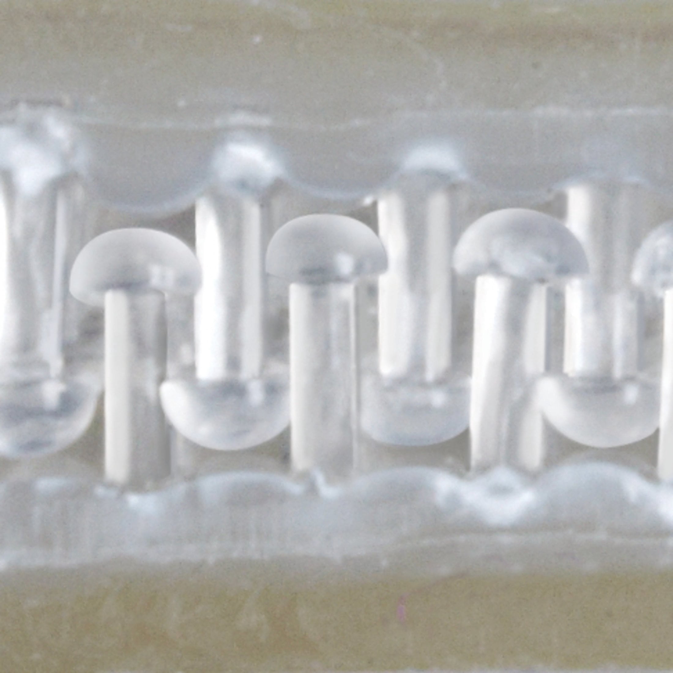 (2 pack) Scotch Extreme Fasteners, Clear, Plastic, 1 in x 1 in, 12 Count, RFD7020, Holds 10 lbs