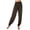 Coffee, variant on Sngxgn Women Stretch Pants Casual Work Lounge Pant Fashion Button Office High Waist Straight(Coffee,XXL)