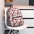 thumbnail image 3 of Wukai Red Food Versatile Backpack:Spacious,Organized,Comfortable,Ideal for Travel and Everyday Use with Multiple Pockets and Padded Straps, 3 of 8