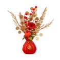 thumbnail image 2 of Cesta Adorno Decoración Arreglos florales Caída Florero de resina Flor en artificial para el hogar Hotel Jardín Granja Fiesta , 17cmx28cm Baoblaze Cesta China, 2 of 8