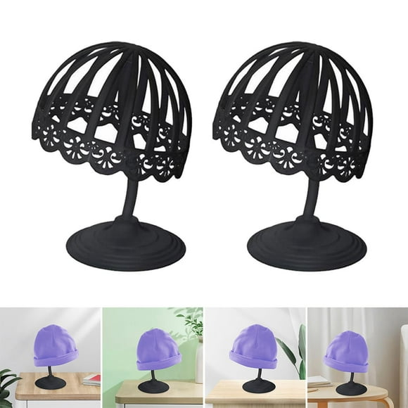 2 piezas decorativas para Sombrero Rack Organizador Desmontable Durable Elegante Yinane Estante de exhibición de sombreros