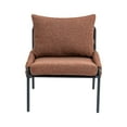 thumbnail image 5 of Modern Accent Chair,Comfortable Armchair Lounge Chair for Living Room,Bedroom,Brown, 5 of 7