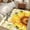 Yellow, variant on 8x10 Area Rugs, Sunflowers Bees Non-Skid Rubber Backing Large Rectangle Rugs - Living Room Bedroom Home Office, Grey Check Sunshine Watercolor Floral Indoor Floor Mat Carpets Washable Rug