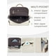 thumbnail image 5 of Mochila CLUCI para mujer de piel antirrobo a la moda, 5 of 6