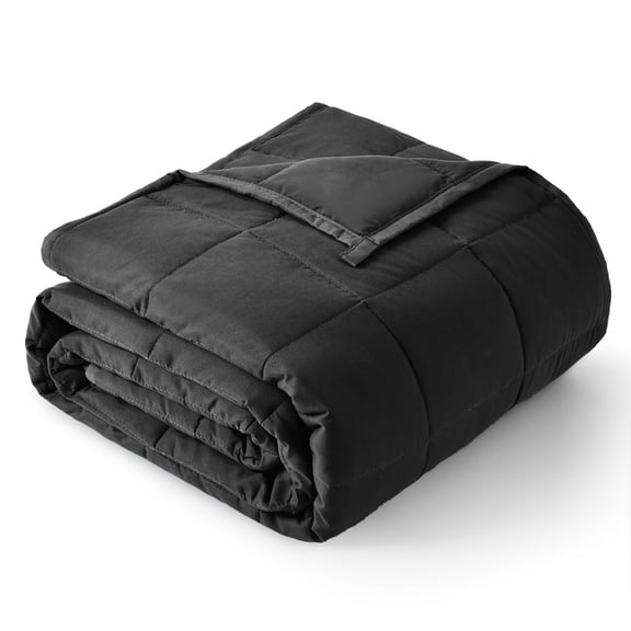 Sivio Weighted Blanket for Adults 60"x80" 20 lbs, Soft Breathable Heavy Bed Blankets for All Season Use, Suitable for Beds, Couch and Chair, Improve Sleep Quality, Black