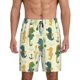 thumbnail image 1 of Balery Seahorse Pantalones cortos de pijama de punto de algodón para hombre con cinturilla y bolsillos-Medium, 1 of 6