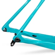 ICAN X-Gravel Carbon Gravel Bike Frameset Blue BSA Thru-axle 12100/12142mm