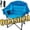 (Oversize) Blue, variant on ABORON Oversized Heated Camping Chair with Pillow, Outdoor Portable Heated Folding Chairs, Patio Lounge Chairs with 3 Heat Levels, Heating Chair for Outdoor Sports, Camping