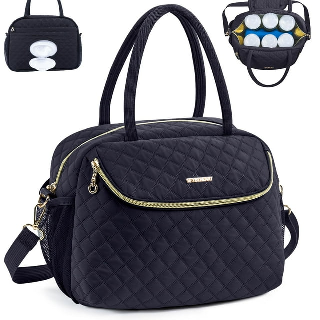Bolsa enfriadora para leche materna SFYBYHEART para 6 biberones 29x14x20 cm
