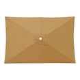 thumbnail image 2 of Outdor Parasol Rectangulaire de Patio de Remplacement avec Protection pour Jardin, Cour, Marché, 2 of 5