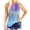 Blue, variant on Scyoekwg Hawaiian Tank Tops for Women Sleeveless Going Out Top Ladies Blouses Dressy Casual Loose Womens Summer Fashion Basic Tank Tops Trendy