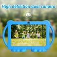 thumbnail image 2 of Kids Tablet 7 inch Android 12 Tablet for Kids, 4GB RAM 32GB ROM Quad Core Toddler Tablet with Shockproof Case, Parental Control, WiFi, Bluetooth, 3000mAh Battery, Dual Camera, Educational, Games, 2 of 7
