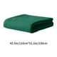 thumbnail image 3 of Manta De Fibra, Gruesa, De Color Liso, Suave, Ideal Para Sofá, Cómoda Funda Para Siesta En La Sala De Estar, Color Verde, 3 of 9