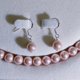 thumbnail image 3 of Elegante collar, pulsera y pendientes de perlas de agua dulce de forma redonda de 7-8 mm para mujeres y niñas, 3 of 4
