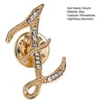 thumbnail image 7 of Kripyery Badge Pin Shiny Rhinestones High Gloss Geometric Personality Dress Up Jewelry 26 English Letters Lapel Pin Women Jewelry, 7 of 7
