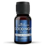 Satthwa Good Night Blend Essential Oil - Lavender and Ylang Ylang for Good Night Sleep and Stress Relief (15 ml)