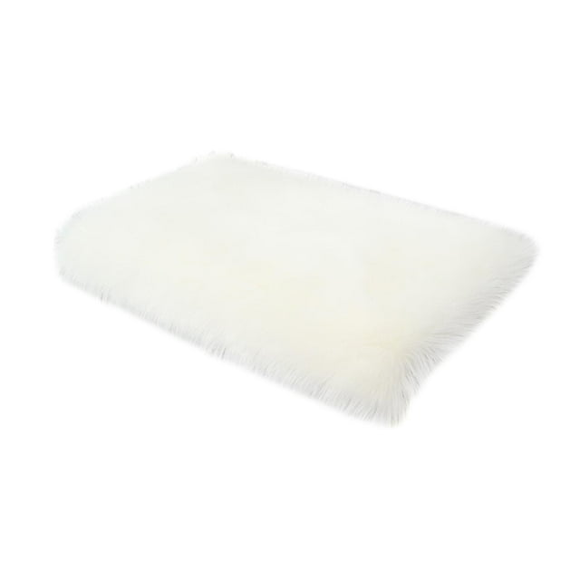 Alfombra de área alfombra lavable profesional cómodo para productos pequeños de escritorio de escritorio decoraciones resistentes alfombras de pelusa 40 cm