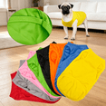 thumbnail image 3 of GASTROPOD 2026 New Dog Vest Round Neck Elastic Cotton T-Shirt Summer Pet Clothes Puppy Costume,Blue S, 3 of 7