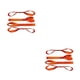 thumbnail image 4 of Speravity 4 tiras de nailon para playa, estables y duraderas para un rendimiento sólido, para colgar cordones pesados. Naranja*2.5*46cm 2piezas, 4 of 6