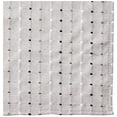 thumbnail image 2 of SARO 2136.GY70S Square Stitched Tablecloth - Aqua &amp; Grey, 2 of 5