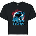 thumbnail image 3 of Marvel Black Panther - Katakana Panther - Juniors Cropped Tee, 3 of 5