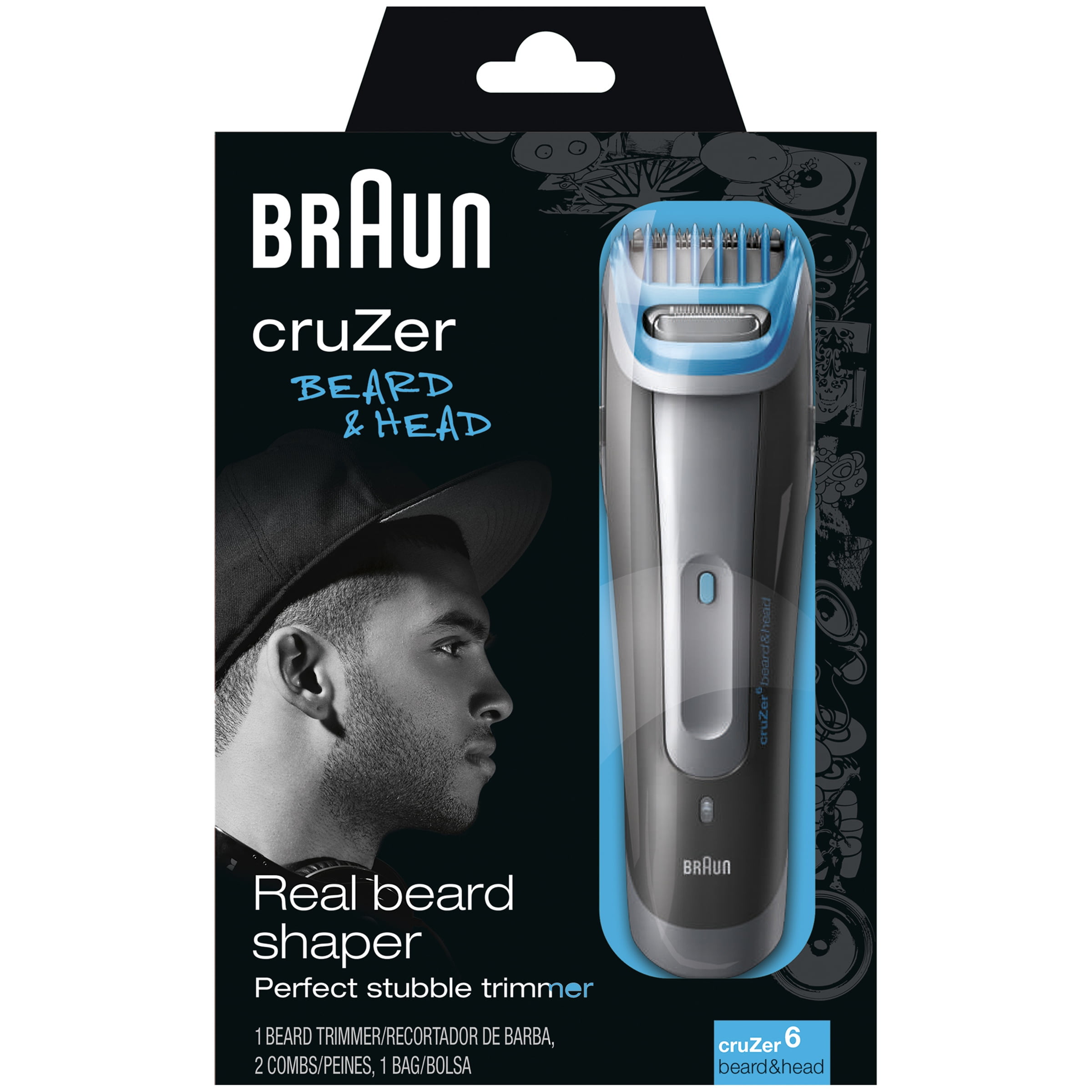 Cruzer Beard & Head Trimmer 4 pc Box - Walmart.com