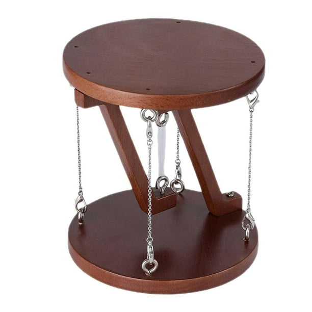 Tabla de tensegridad Tabla de estructura de tensegridad Planta de juguete de experimento científico moderno Marron oscuro