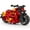 Red, variant on EazyTech Alloy Motorcycle Toy for Boys, Pull Back Inertia Power Bike Mini Simulation Model Desktop Decor Educational Toy Car Gift for Kids Ages 3-6