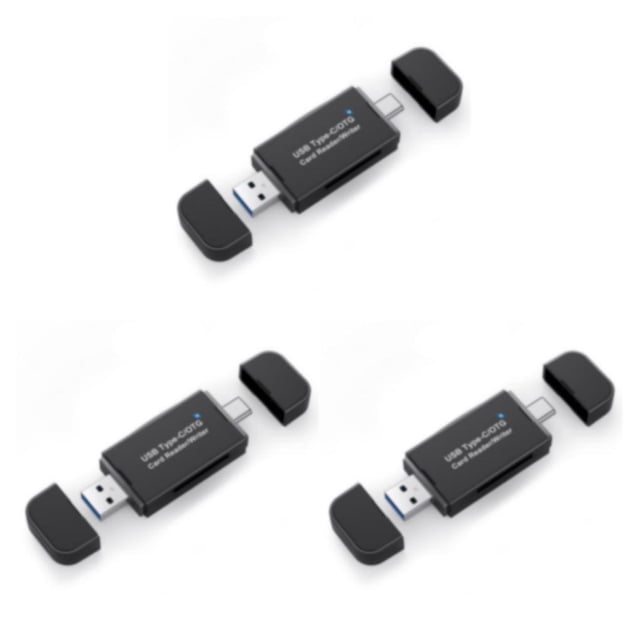 Adaptador de Memoria Matsuzay Lector de Tarjetas USB Accesorios Multifuncionales ABS